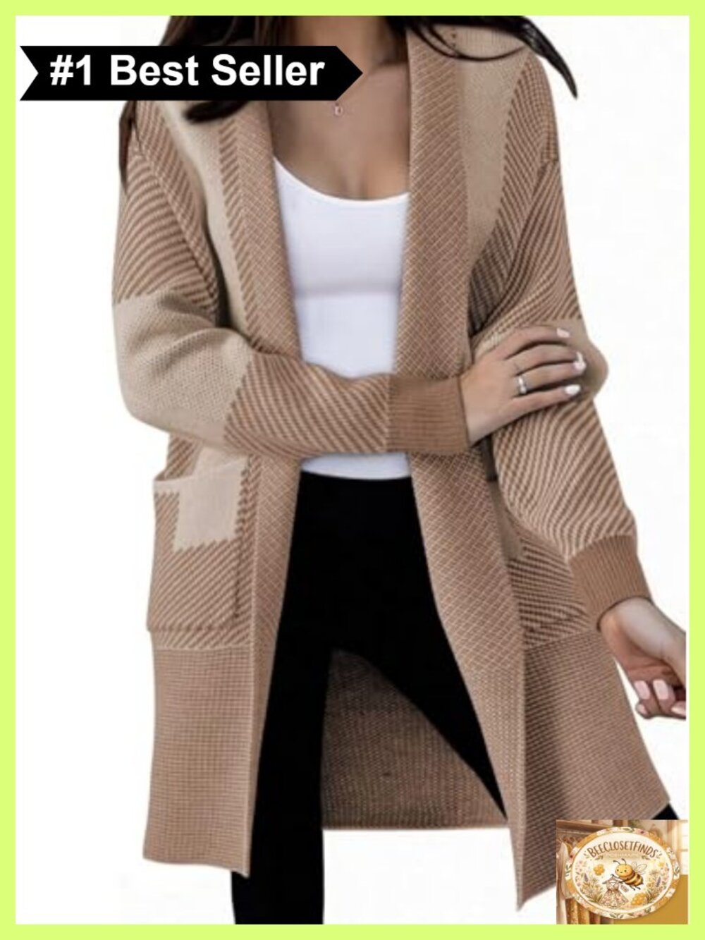 Long Cardigan Sweater Oversized Fall Winter Work Casual Open Front